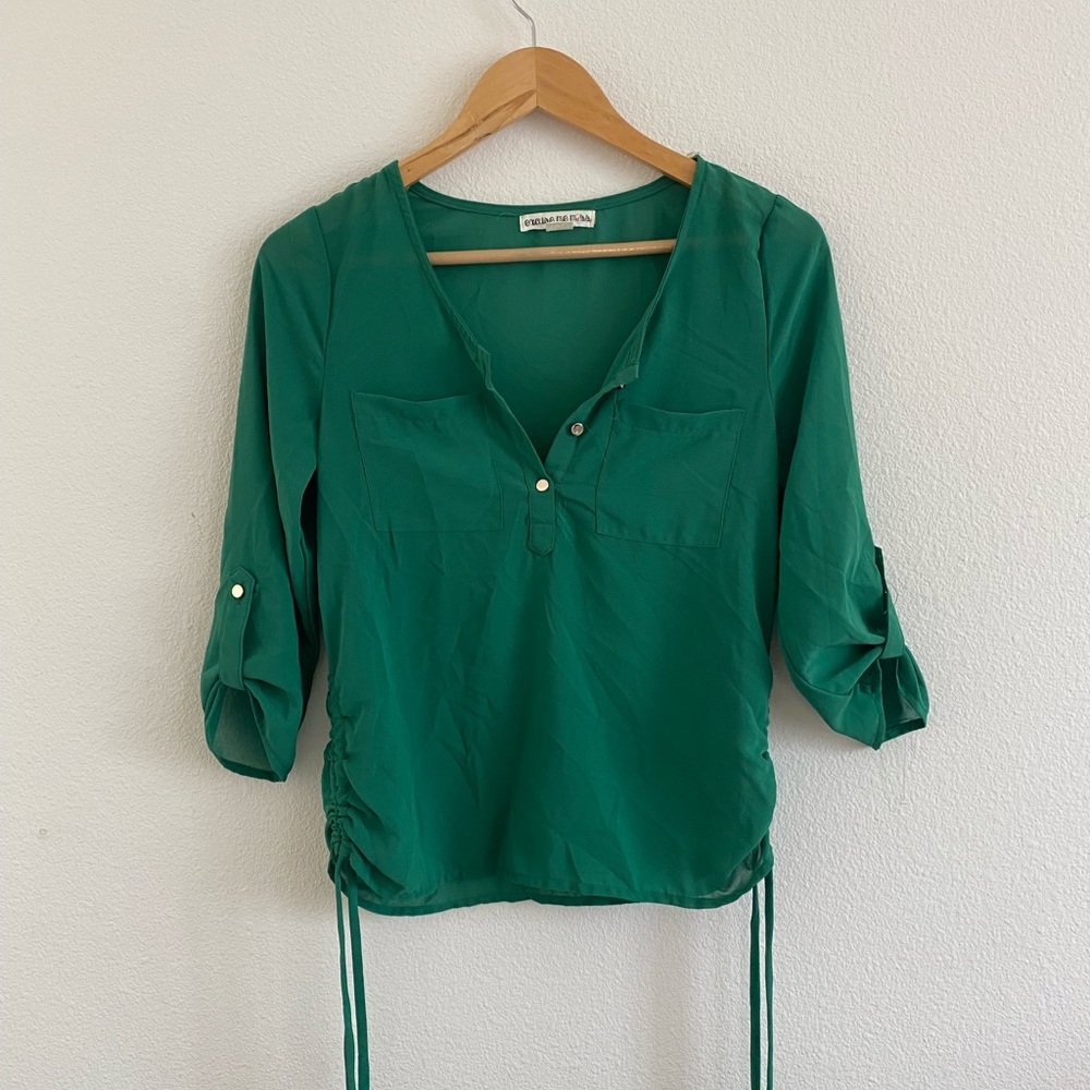 Beautiful Green Blouse